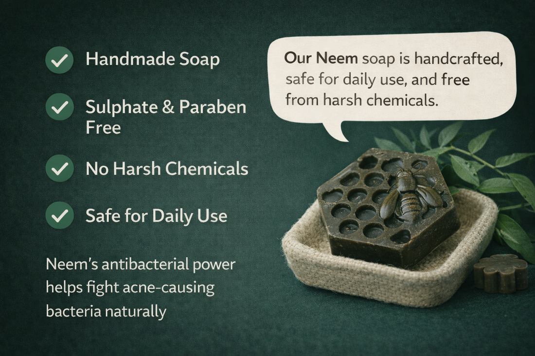 NuskaWellness Anti-Acne Neem Soap