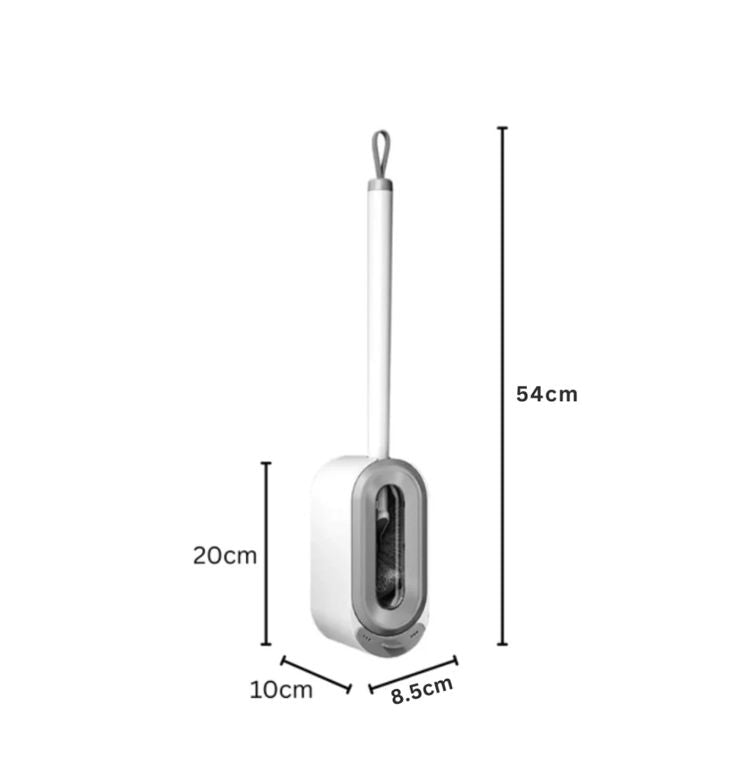 Wall-Mounted 360° WC Cleaner Brush