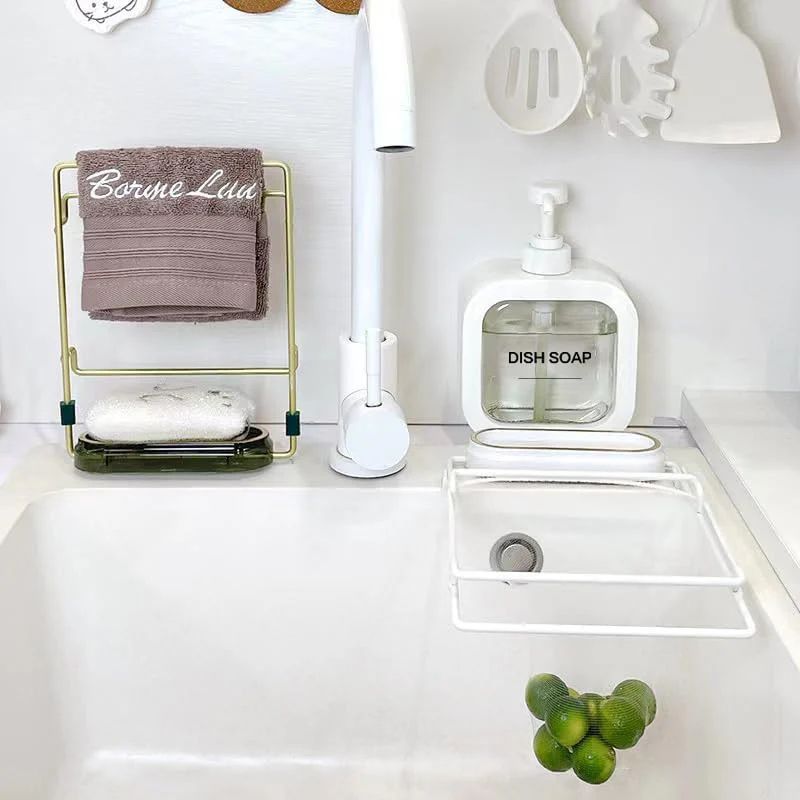 Transparent Refillable Soap Dispenser