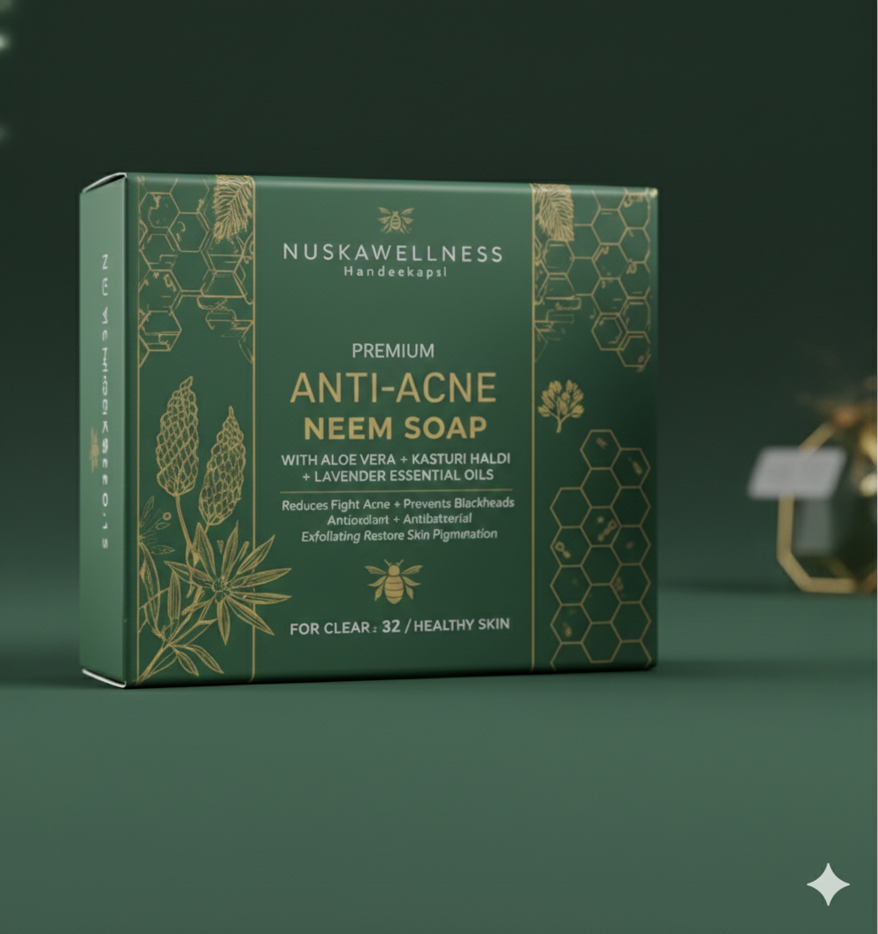 NuskaWellness Anti-Acne Neem Soap