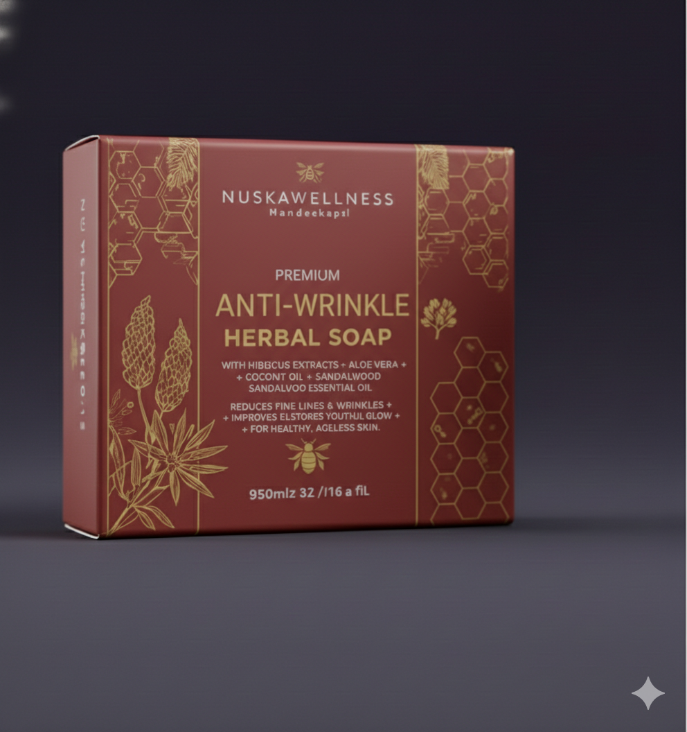NuskaWellness Anti-Wrinkle Herbal Soap